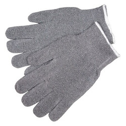 Mcr Safety Knit Gloves,L,Gray,PK12 9415KM