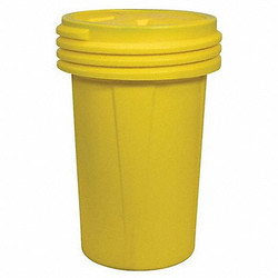 Eagle Mfg Overpack Drum,Yellow,0.18in 1657