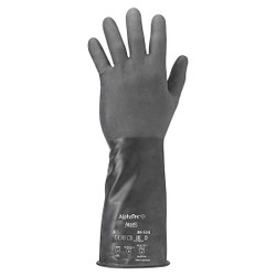 Ansell Chemical Resistant Gloves,Size 10,PR 38-514