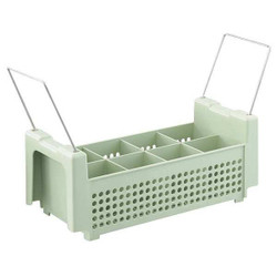 Vollrath Flatware Basket,18" L,Gray  52641