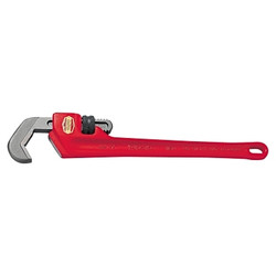 Hex Pipe Wrench, 9-1/2 in, Forged Steel Jaw
