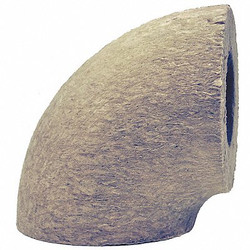 Johns Manville Fitting Insulation,Elbow,6-1/2 In. ID 592086