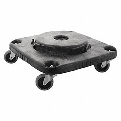 Rubbermaid Commercial Container Dolly,300 lb.,Fits 28 gal. FG353000BLA