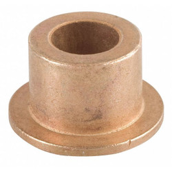 Bunting Bearings Flanged Sleeve Bearing,1/2 in Bore,PK3  DPEF081012