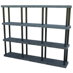 Structural Plastics Plstc Shelf,16inx75inx96inShlfLdCp:450lb  S9616X4