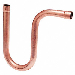Nibco P-Trap,Wrot Copper,1-1/2" Tube,CxC 698 11/2