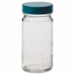 Qorpak Beaker Bottle,102 mm H,51 mm Dia,PK24 GLC-01504