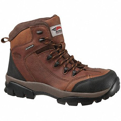 Avenger Safety Footwear 6-Inch Work Boot,M,11 1/2,Brown,PR A7244 SZ: 11.5M