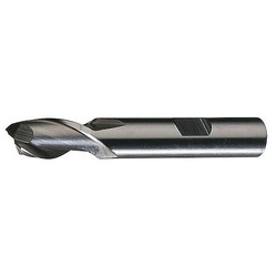 Cleveland Sq. End Mill,Single End,HSS,3/8" C41714