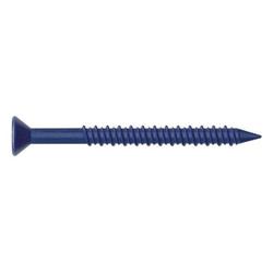 Mkt Fastening Concrete Anchor Screw,Flat,1/4 in,PK25 P4225SP