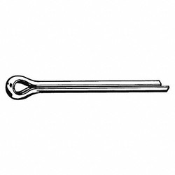 Sim Supply Cotter Pin,10mm dia,116.3mm L,PK5  M39350.100.0090