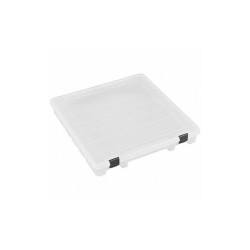 Flambeau Compartment Box,Mechanical,Clear,2 in T9100