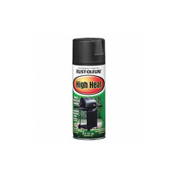Rust-Oleum Spray Paint, BBQ Black, 12 oz, Flat 7778830