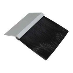 American Garage Door Supply Brush Seal, Nylon, 3 in L, 8 ft W, Black BN41783-8