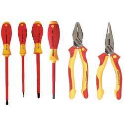 Wiha Insulated Tool Set,6 pc. 32984