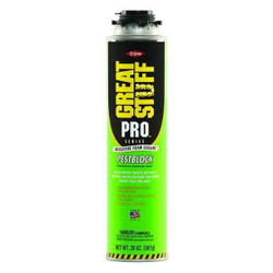 Great Stuff Insulating Spray Foam Sealant,Gray,20 oz  11073754