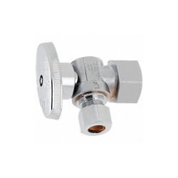 Manufacturer Varies Water Supply Stop,Brass,1/4-Turn,3/8" 26-1001LF