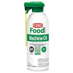 Crc Food Grade Machine Oil,11 oz,Aerosol Can 03081