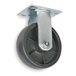 Sim Supply Standard Plate Caster,Rigid,1200 lb.  1NWN6