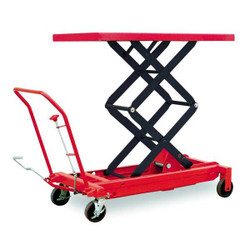 Dayton Scissor Lift Cart,1500 lb.,Steel 4ZD01