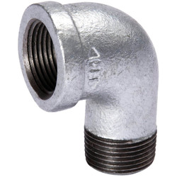 B&K 1/2 In. 90 Deg. Street Galvanized Elbow (1/4 Bend) 510-303BG