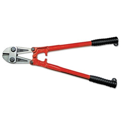 Bolt Cutter, 36 in OAL, 7/16 in Cutting Cap, Center Cut