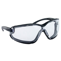Black Frame Gloggles™ with Clear Lens 5103