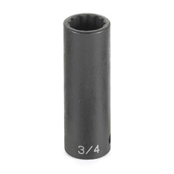 1/2" Drive x 22mm Deep, 12-Point Socket 2122MD