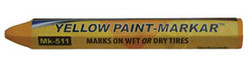 1/2" Yellow Paint Marker (Hex) MK-511-2