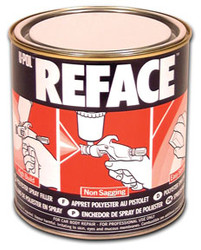 Reface: 2K Polyester Spray Filler, White, 2lbs UP0719