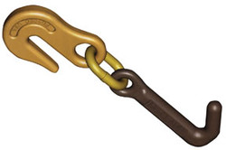 Tie Down “J” Hook with Grab Hook 6318