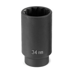 1/2" Drive x 34mm Deep - 12 Point 2134MD