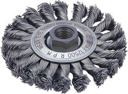 Stringer Bead Carbon and Stainless Steel Wire, 4” dia. 1423-2111