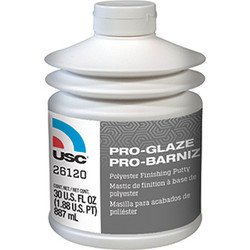 PRO-GLAZE Maximum Performance Polyester Finishing Putty, 30 oz. Pumptainer 26120