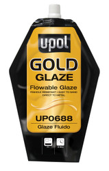 Gold Glaze: Flowable Glaze, Gold, 15 oz UP0688