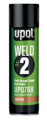 U-POL Premium Aerosols: Weld #2, Weld Through Primer, Copper, 15 oz UP0768