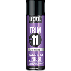 TRIM#11 HIGH BUILD TOP COAT (SILVER WHEELS) UP0881