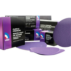 Purple Premium 600 Grit 6" PSA Abrasive Discs, BX/50 991318