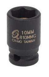 1/4” Dr. Impact Socket, 10mm 810MMG