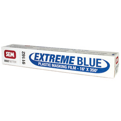 Extreme Blue Plastic Masking Film, 16X350 91162