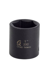 1/2" Drive, Impact Socket, 1" 232