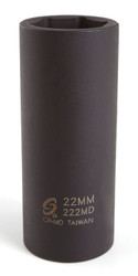 1/2" Drive, Impact Socket, 11/16" 222
