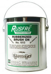 Brush-On Rubberized Undercoating, 1-Gallon 1013