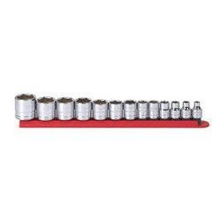 3/8" Dr. 6 pt. Standard SAE Socket Set, 13 pc 80553