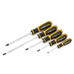 5 Pc. Phillips Dual Material Screwdriver Set 80052H