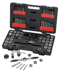 SAE/Metric Ratcheting Tap and Die Drive Tool Set 3887