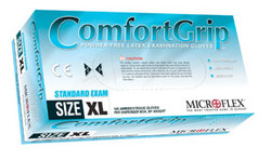 ComfortGrip® Powder-Free Latex Examination Gloves, Natural, Medium CFG900M