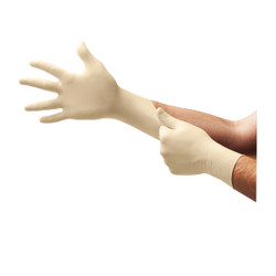 Safety Series Latex Powder-Free Industrial-Grade Gloves, Natural, XL L564-XL