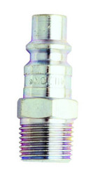 H" Style 1/4" NPT Male Plug, 2/cd. S1839