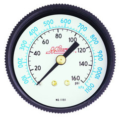 Gauge, Mini 1/8" NPT, 0-160 PSI 1189